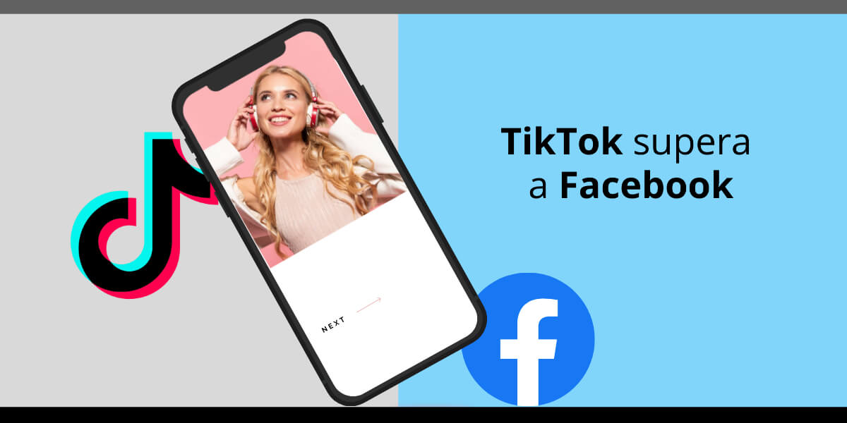 TikTok supera a Facebook en tiempo invertido por usuario